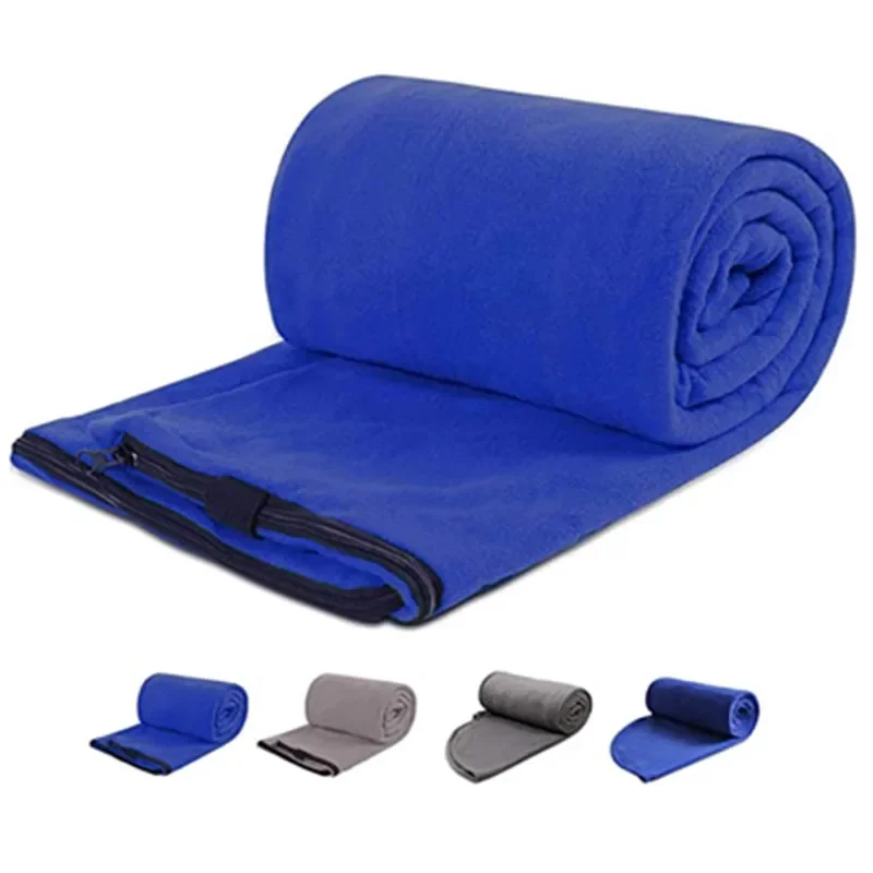 Bed Outdoor Camping - Portable Ultra-light Polar Fleece Sleeping Bag