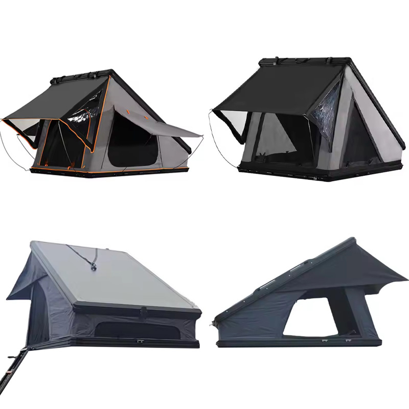 Outdoor Camping Van Tent - 1.4m Aluminum Hard 4 Person Roof