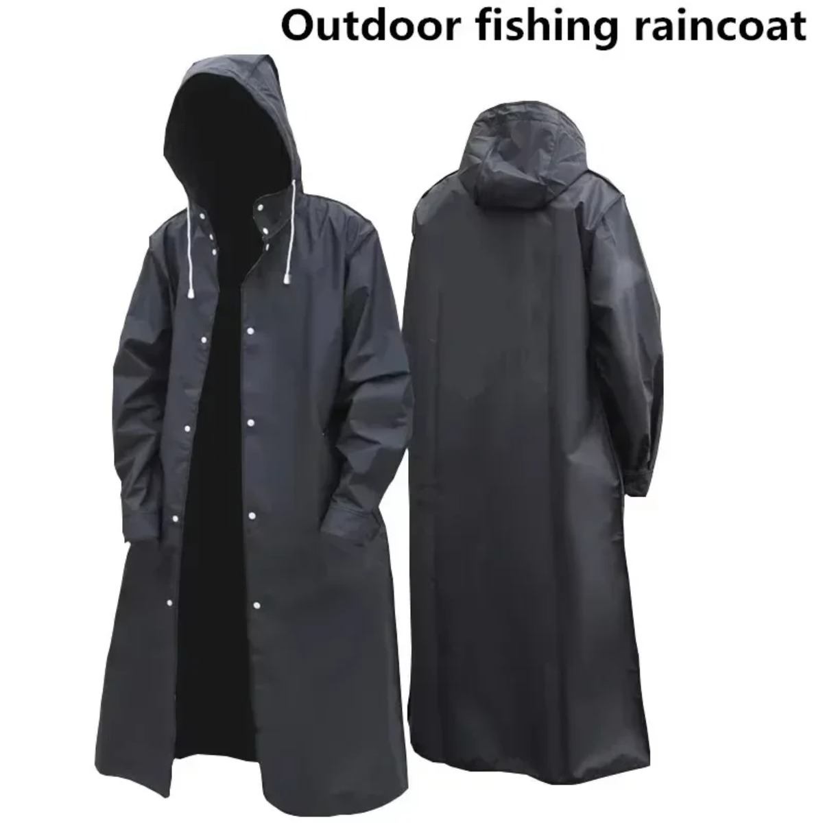 Fashionable Waterproof Hooded  - Camping Rain Poncho review and price