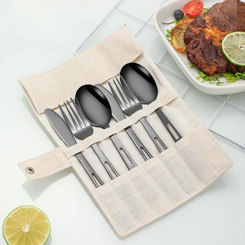 Spoon Fork Knife Sets Stainles - Outdoor Camping Dining Set review and price