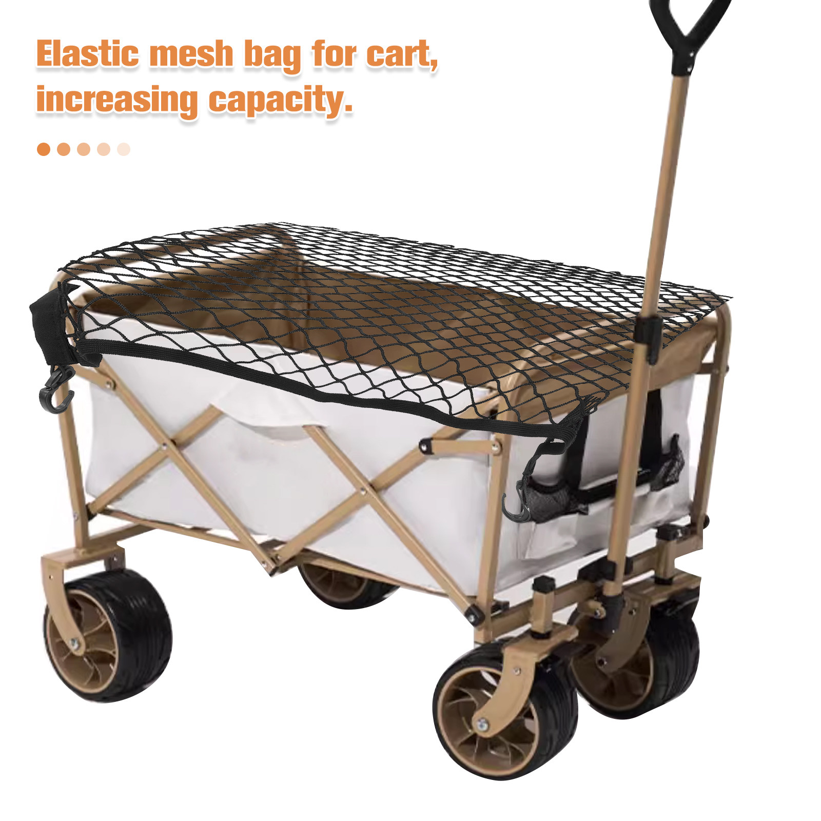 Premium Nylon Wagon Cargo Net  - Outdoor Camping Trolley review and price