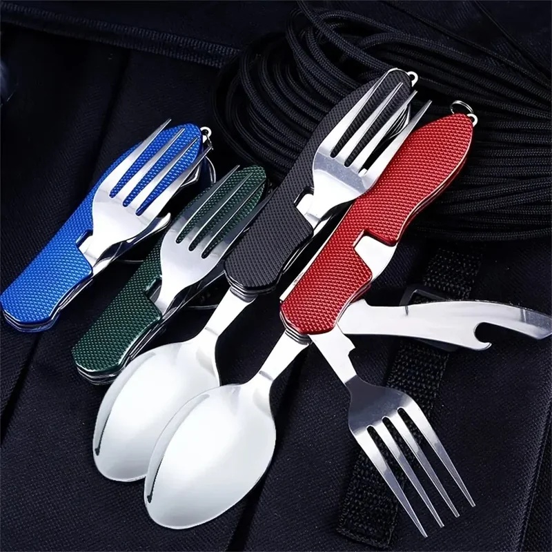 Stainless Steel Cutlery 4in1 O - Outdoor Camping Dining Set review and price