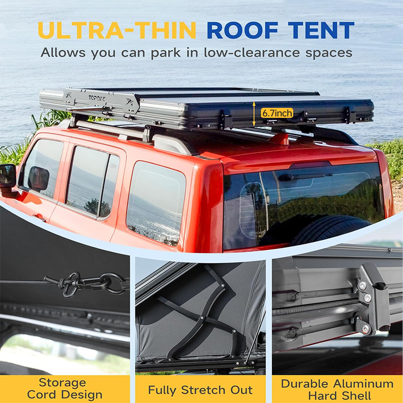 1.4m Aluminum Hard 4 Person Ro - Outdoor Camping Van Tent review and price