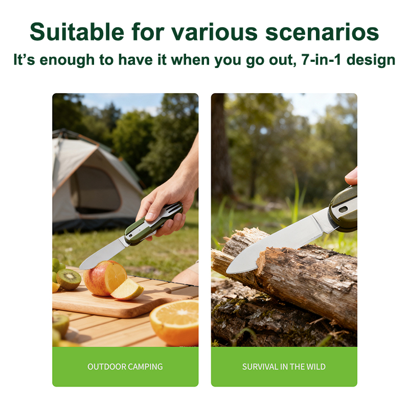 New Stainless Steel 7In1 Campi - Outdoor Camping Dining Set review and price